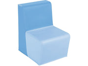 Straight Chair Basic - Blue/Light Blue, 6.7"H