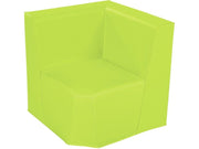 Low Corner Chair Basic - Spring Green, 6.7"H