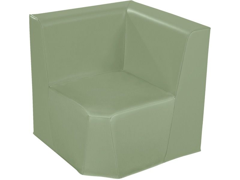 Low Corner Chair Basic - Lichen, 6.7"H