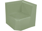 Low Corner Chair Basic - Lichen, 9.8"H