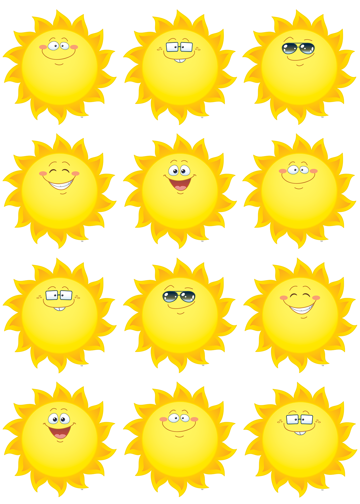Happy Suns Accents