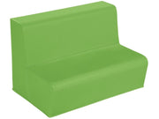 Two-Seater Bench Basic - Moss Green, 12.6"H