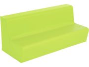 3-Seater Bench Basic - Spring Green, 12.6"H