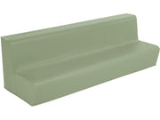 4-Seater Bench Basic - Lichen, 9.8"H