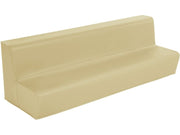 4-Seater Bench Basic - Sand, 9.8"H