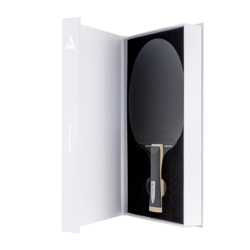 White Infinity Z Carbon Table Tennis Racket
