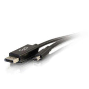 6' Mini Dp To Dp Cable Black
