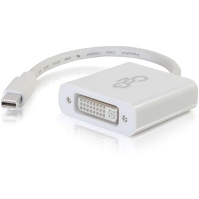 Cables to Go - C2g Mini Displayport to Dvi Adapter - Mini Dp to Dvi-D Active Converter - White