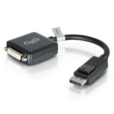 8" C2G Displayport M To Dvi F