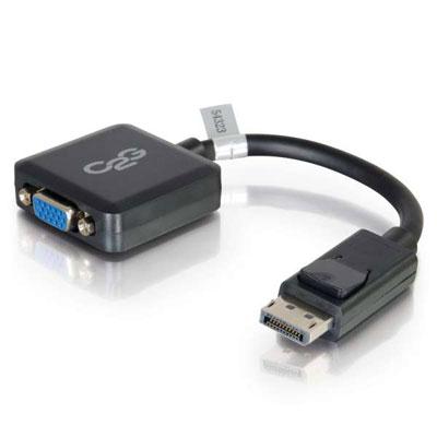 8" Dsplyprt M To  Vga F Blk