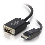 6' Displayport M To Vga M Blk