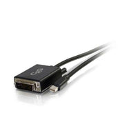 C2G 6ft Mini DisplayPort to DVI Cable - Single Link DVI-D Adapter - Black - DisplayPort Cable - 6 Ft