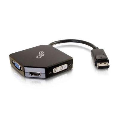 C2G 54340 Displayport to HDMI VGA or DVI Adapter Converter