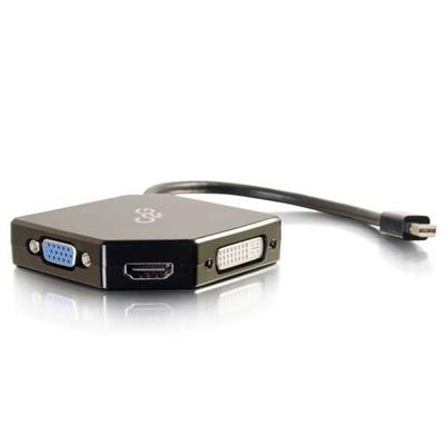 C2G Mini DisplayPort to HDMI  VGA  or DVI Adapter Converter