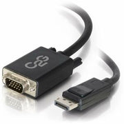C2G 15ft (4.5m) DisplayPort™ Male to VGA Male Active Adapter Cable - Black (TAA Compliant)