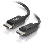 C2G - 54405 35 Feet 8K DisplayPort Cable with Latches - DisplayPort 4K to 8K Cable for Notebook, Monitor, Audio / Vide - Black