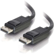 C2G 54425 DisplayPort Cable with Latches M/M  8K UHD Compatible - Digital Audio Video  Black (30 Feet  9.14 Meters)