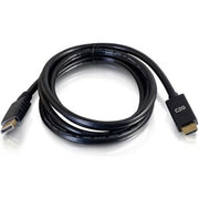 C2G - 757120544326 3 Feet DisplayPort to HDMI Cable - 4K 30 Hertz - DisplayPort 1.2a, HDMI 1.4b - M/M - DisplayPort/HD - Black
