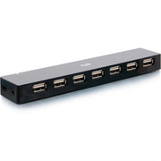 7-Port USB-A Hub with 5V 3A Power Supply