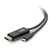 Cables to Go - C2G 6ft 4K USB C to DisplayPort Adapter Cable 60Hz C2G54475