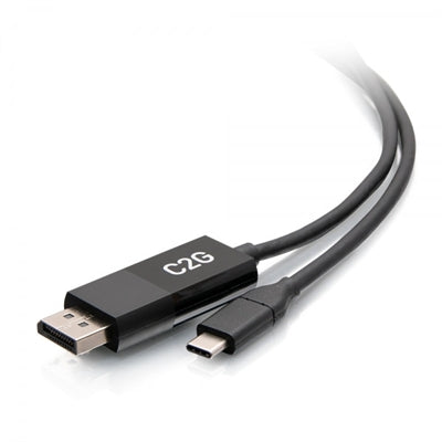 Cables to Go - C2G 6ft 4K USB C to DisplayPort Adapter Cable 60Hz C2G54475
