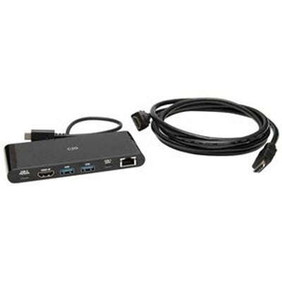 C2G USB-C 6-in-1 Mini Dock Kit for Laptops