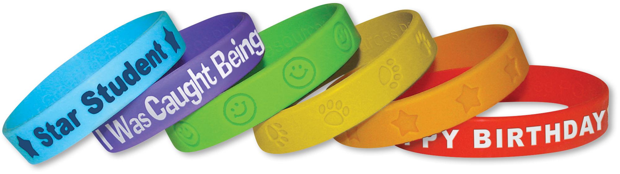 Valu-Pak of 24 Assorted Wristbands
