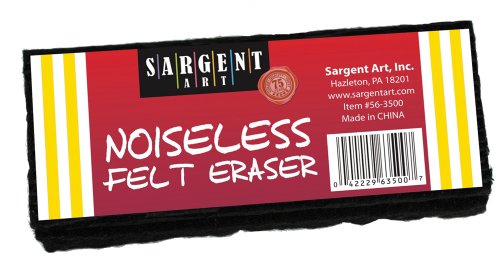 Sargent Art  Erasers  - Sewn Chalkboard & Whiteboard Eraser