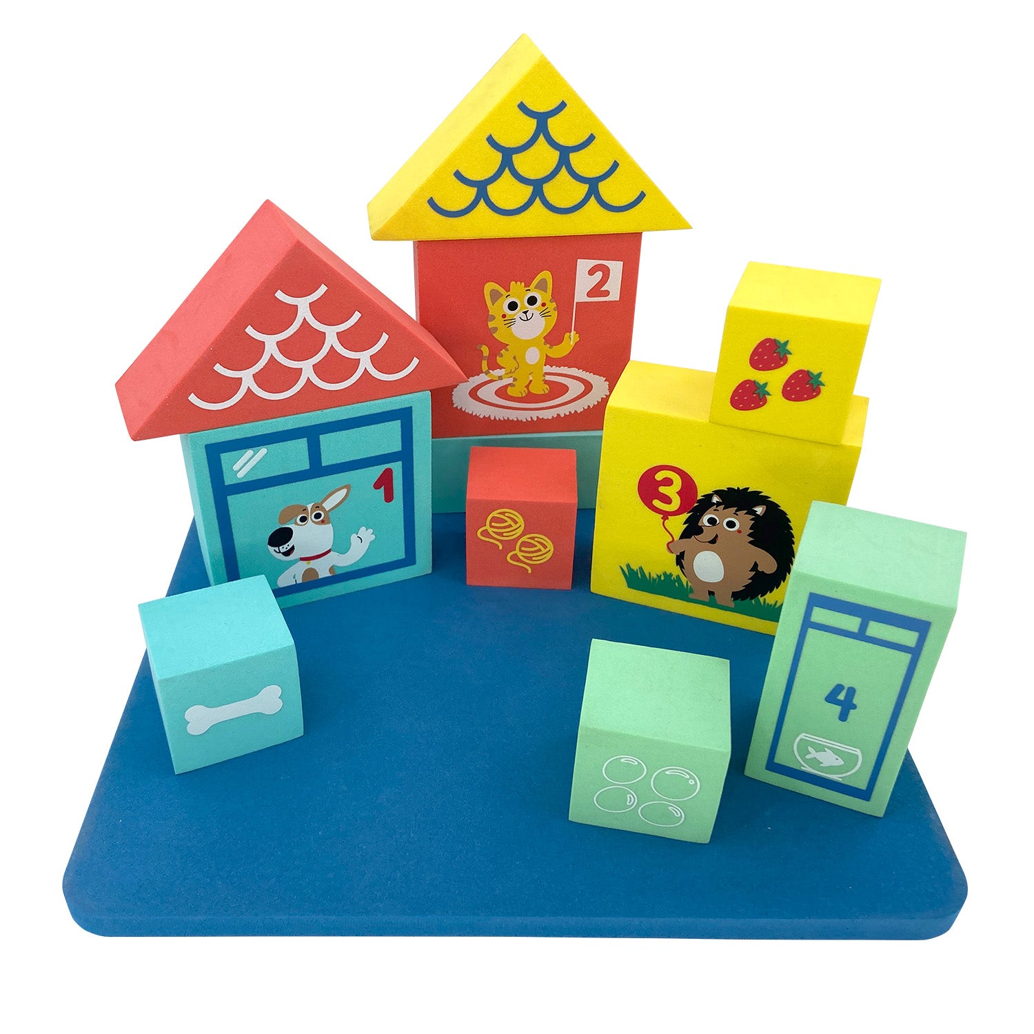 Floating Blocks  - Fun Bath Time Toys for Babies