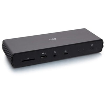 C2G Thunderbolt 4 USB-C 10-in-1 Dual Display Docking Station with Power Delivery up to 90W