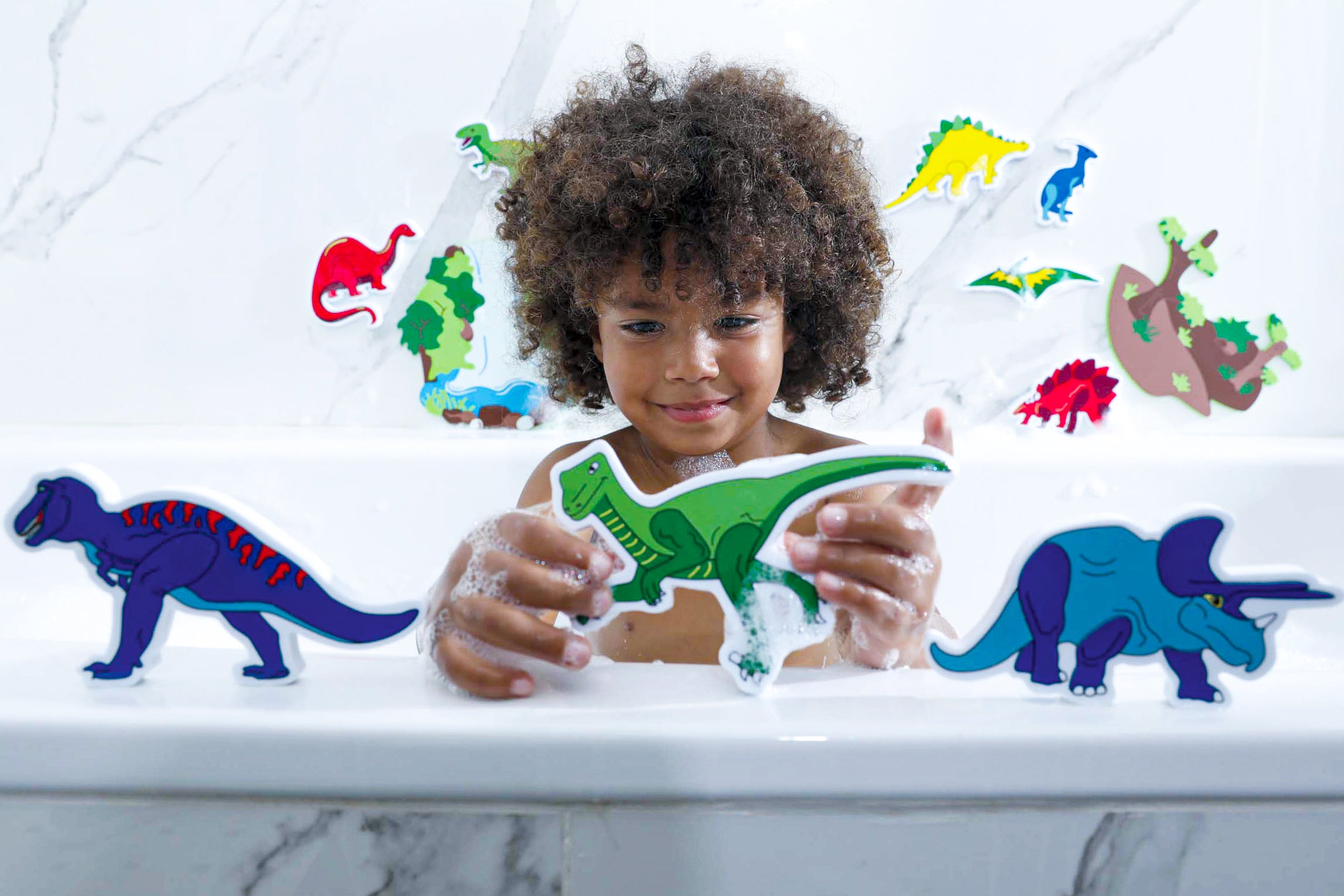 Magic Creations, Dinsoaurs - Fun Bath Time Toys for Babies