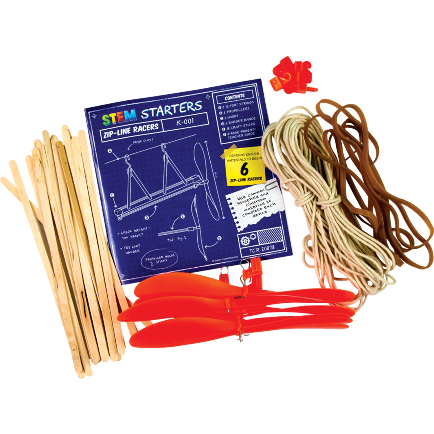 STEM Starters Getting Started Kit: Zip-Line Racers