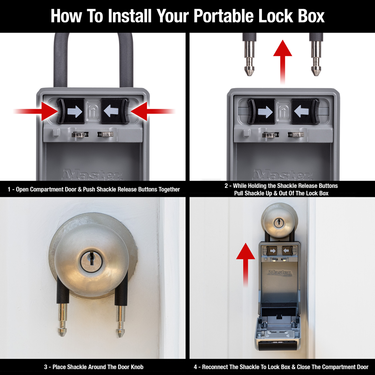 5480D - Portable Lock Box