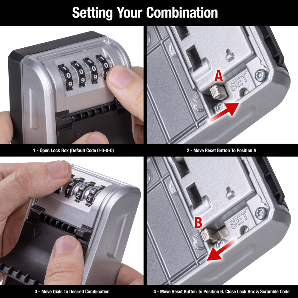 5481D - Wall Mount Lock Box