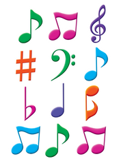 Musical Notes Mini Accents