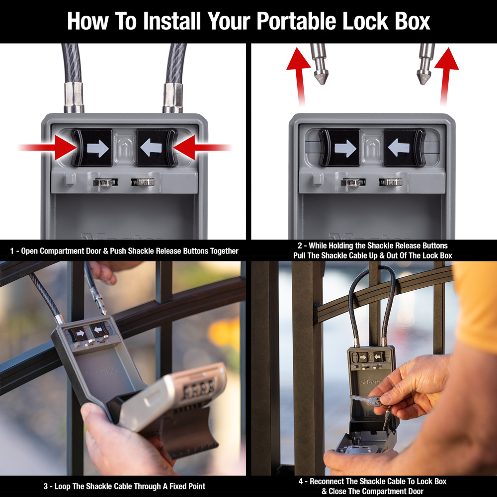 5482D - Cable Lock Box