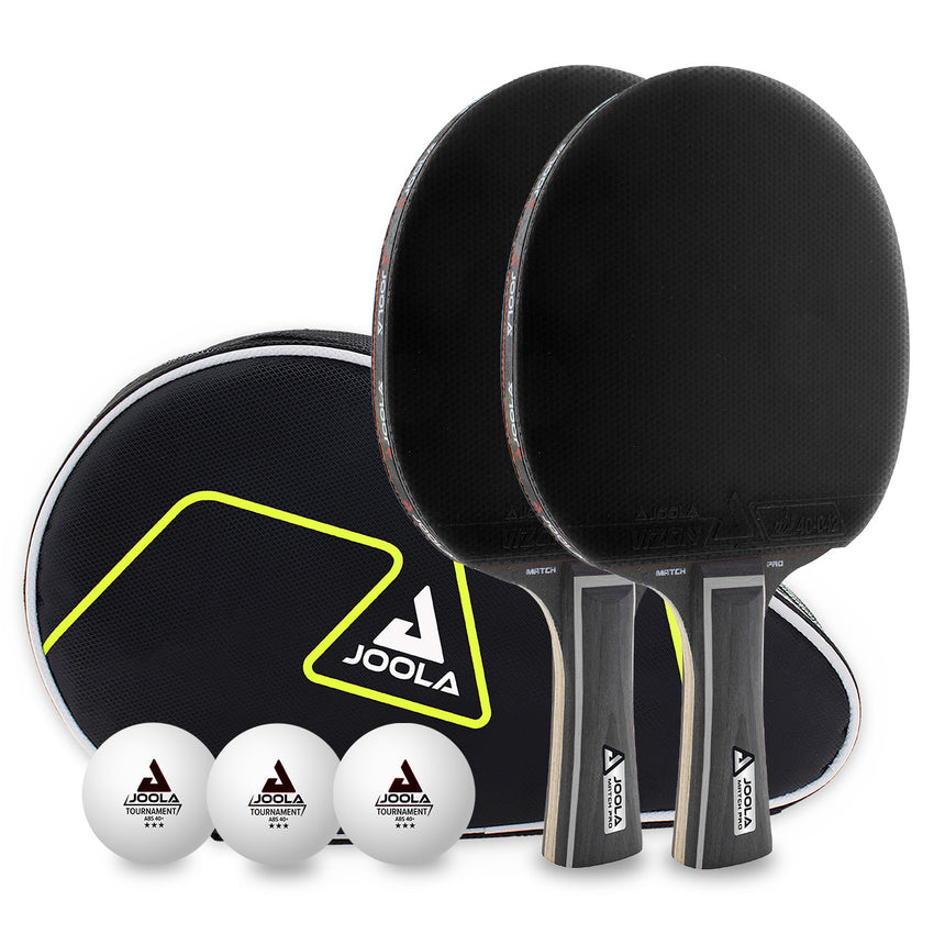 JOOLA Duo Pro Black Table Tennis Set