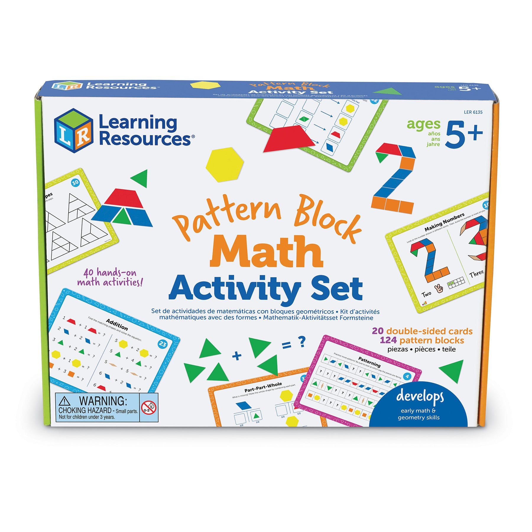 Pattern Block Math Activity Set