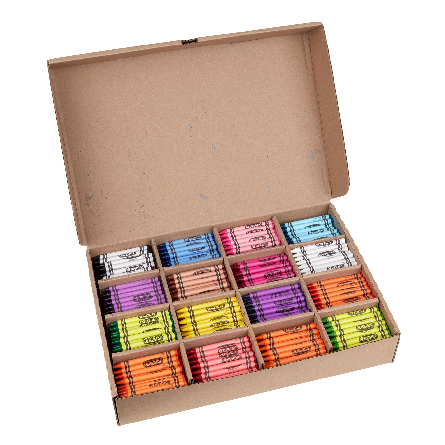 Crayon Classpack®, Reg Size, 16 Colors, Pack of 800