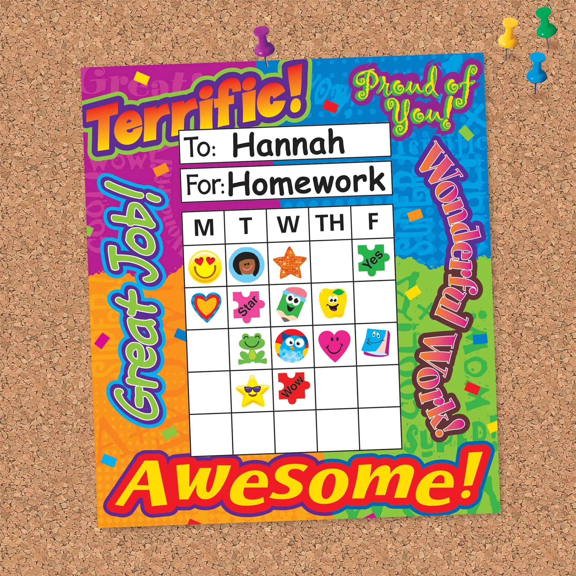 Reward Words Incentive Pad, 36 sheets