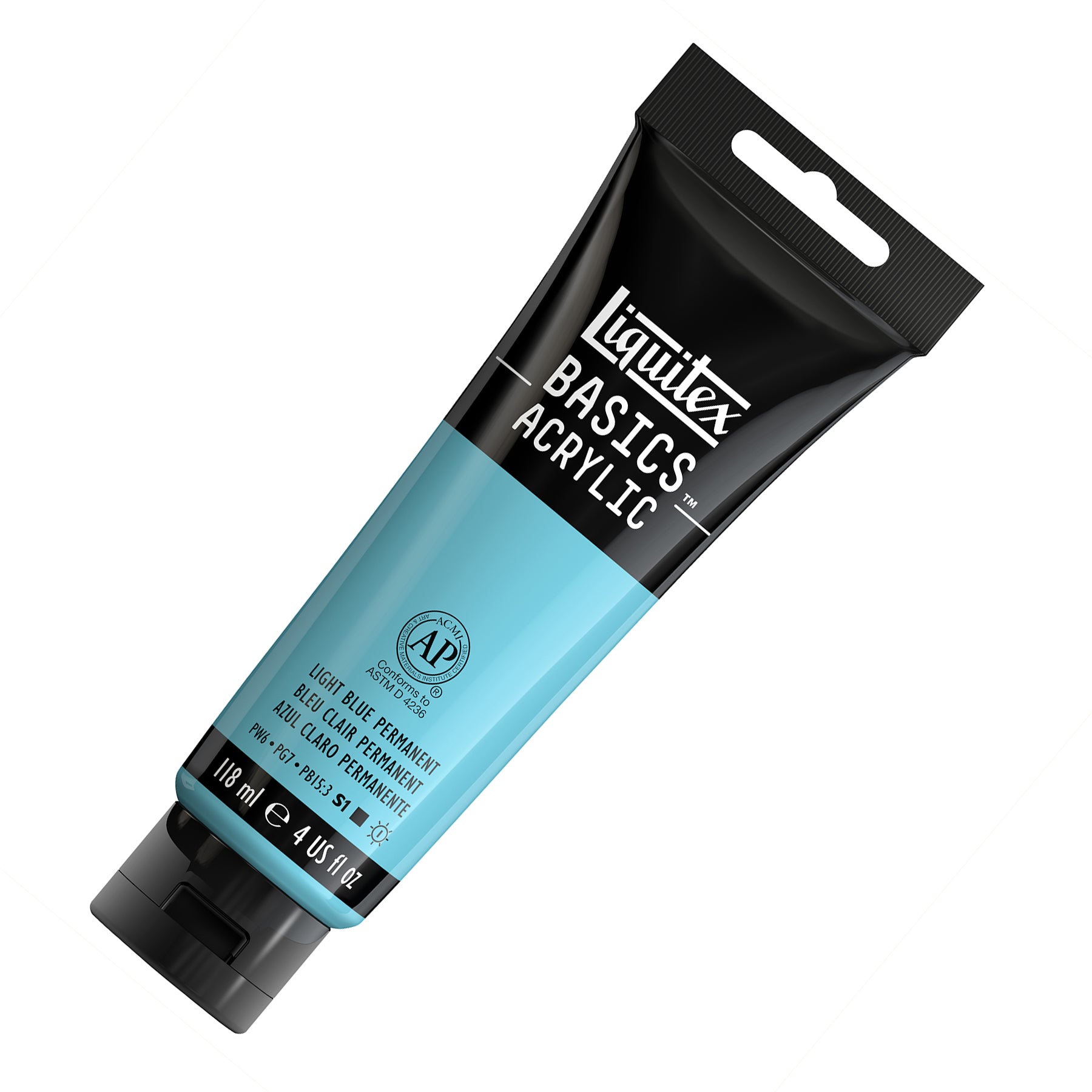 LQ BASICS 118ml tube - Light Blue Permanent