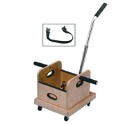 FCE Work Device - Mobile Weighted Cart with Straight Handle and Accessory Box