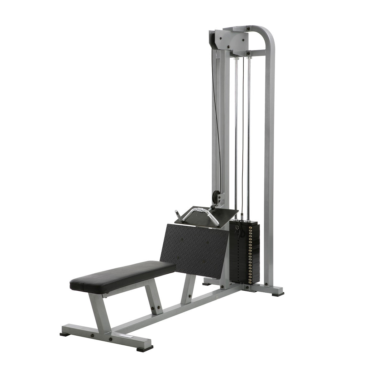STS Low Row - Silver (300 LB weight stack)