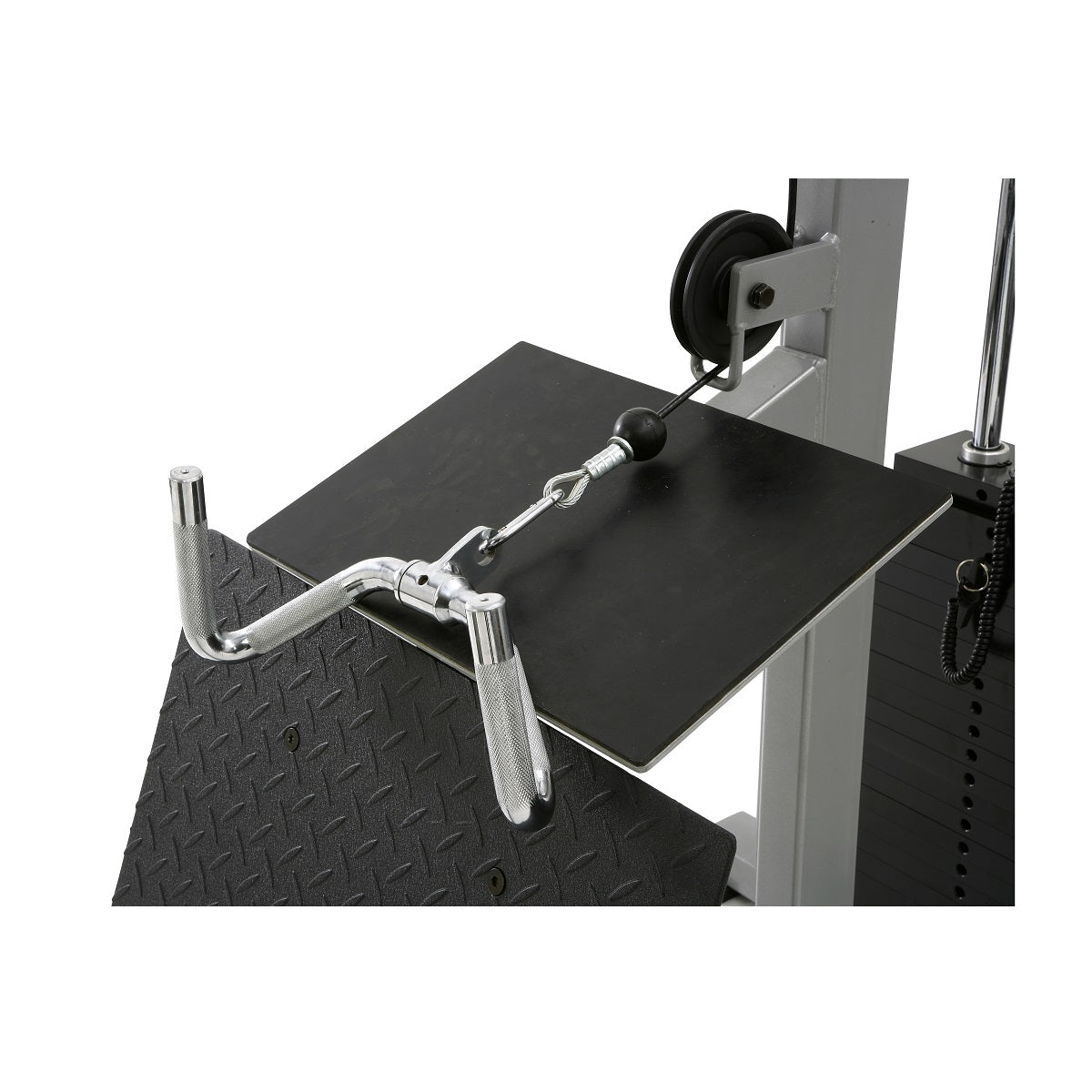 STS Low Row - Black (300 LB weight stack)