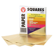 Squares - 5", 100 ct, Gold (Matte finish) Origami Paper