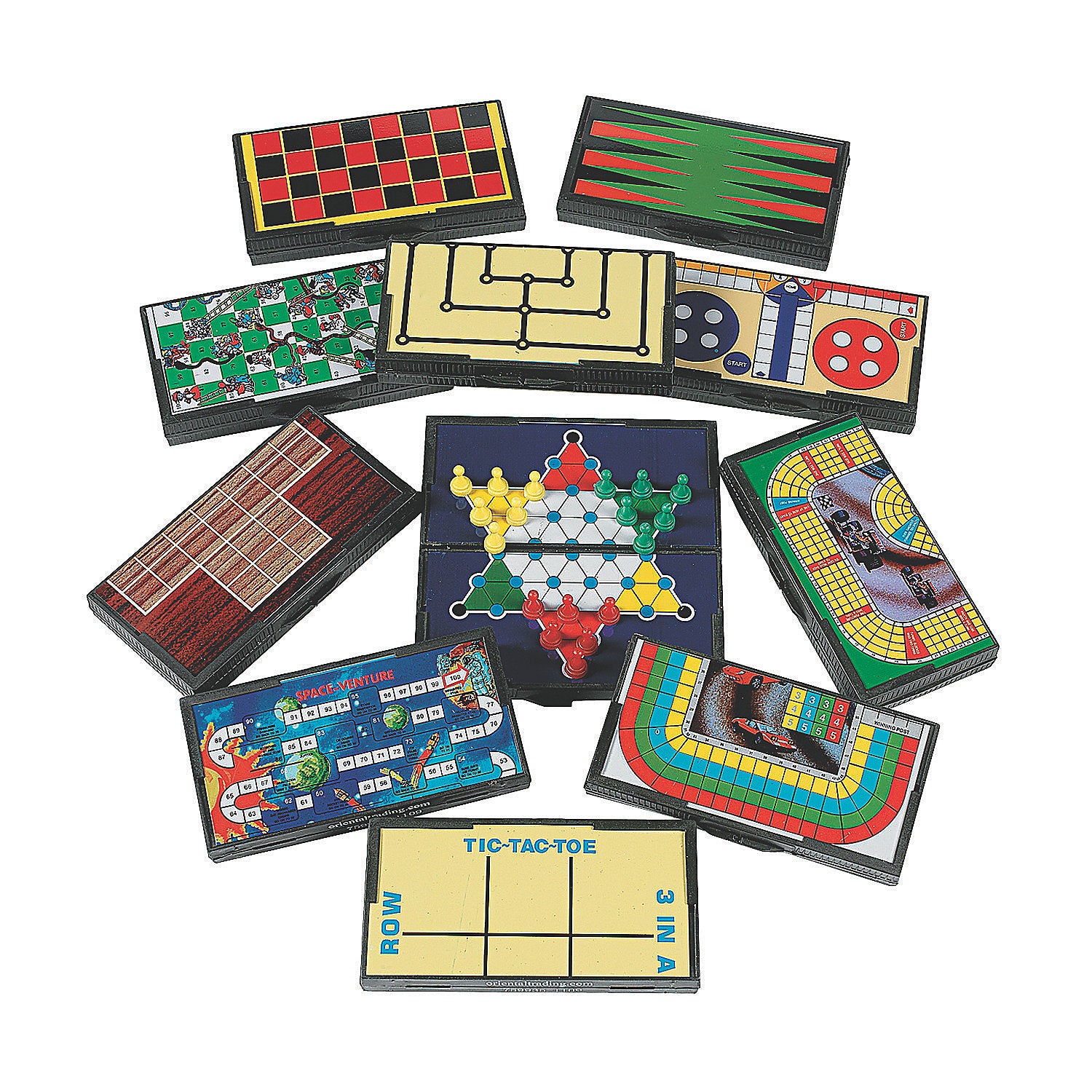 Magnetic Travel Games - 12 Pieces
