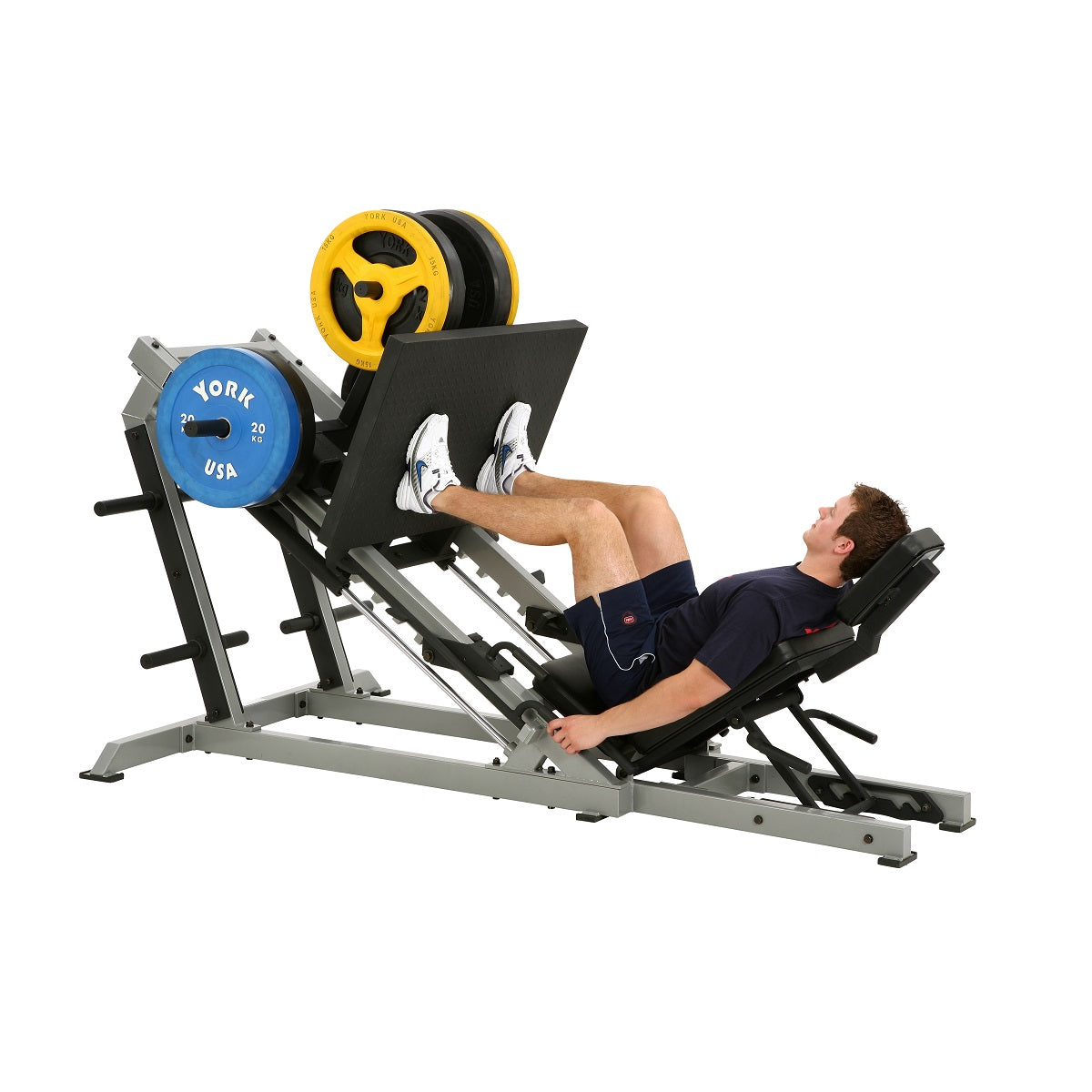 STS 35 Degree Leg Press Machine - Matte Black