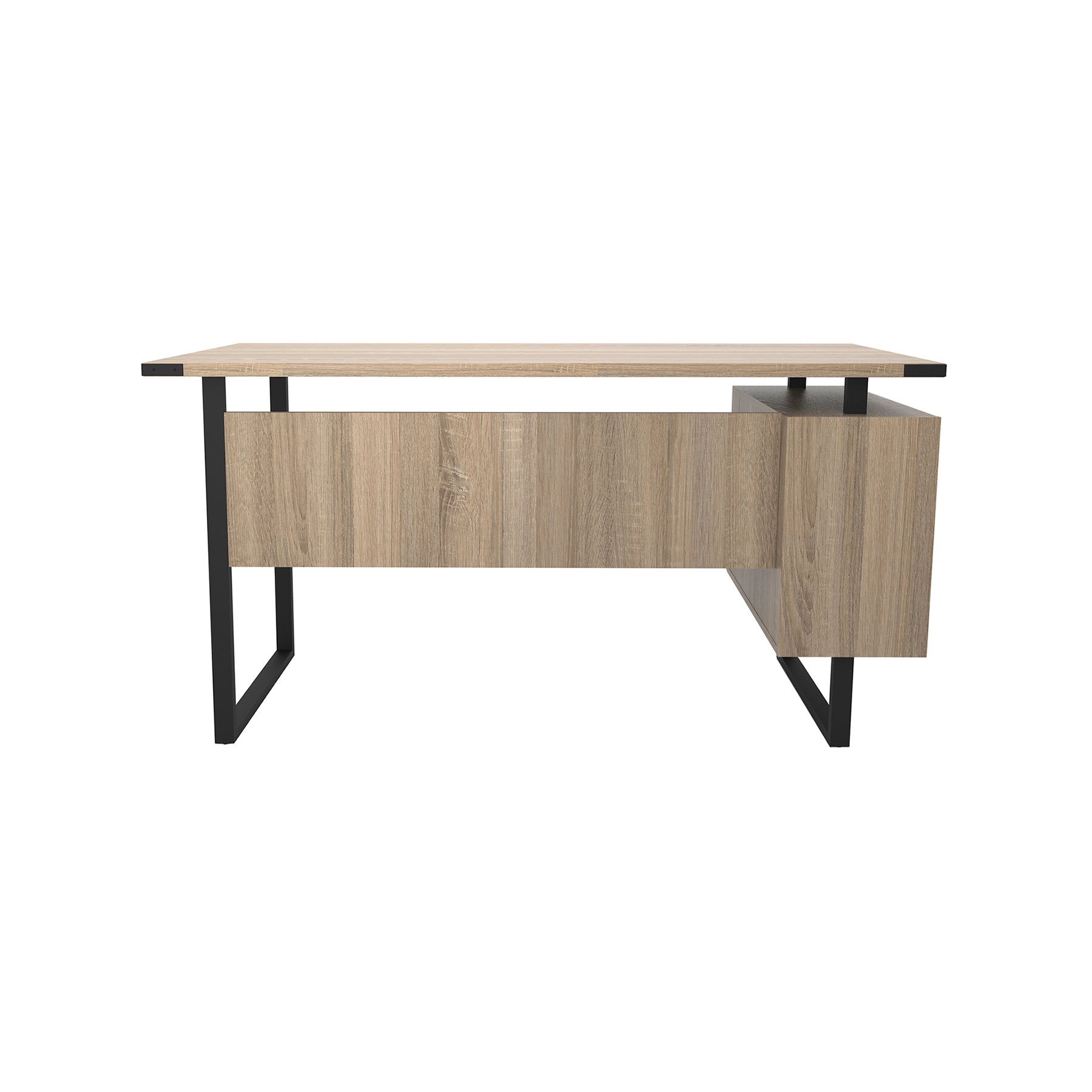 Mirella Desk W/ Built In Ped