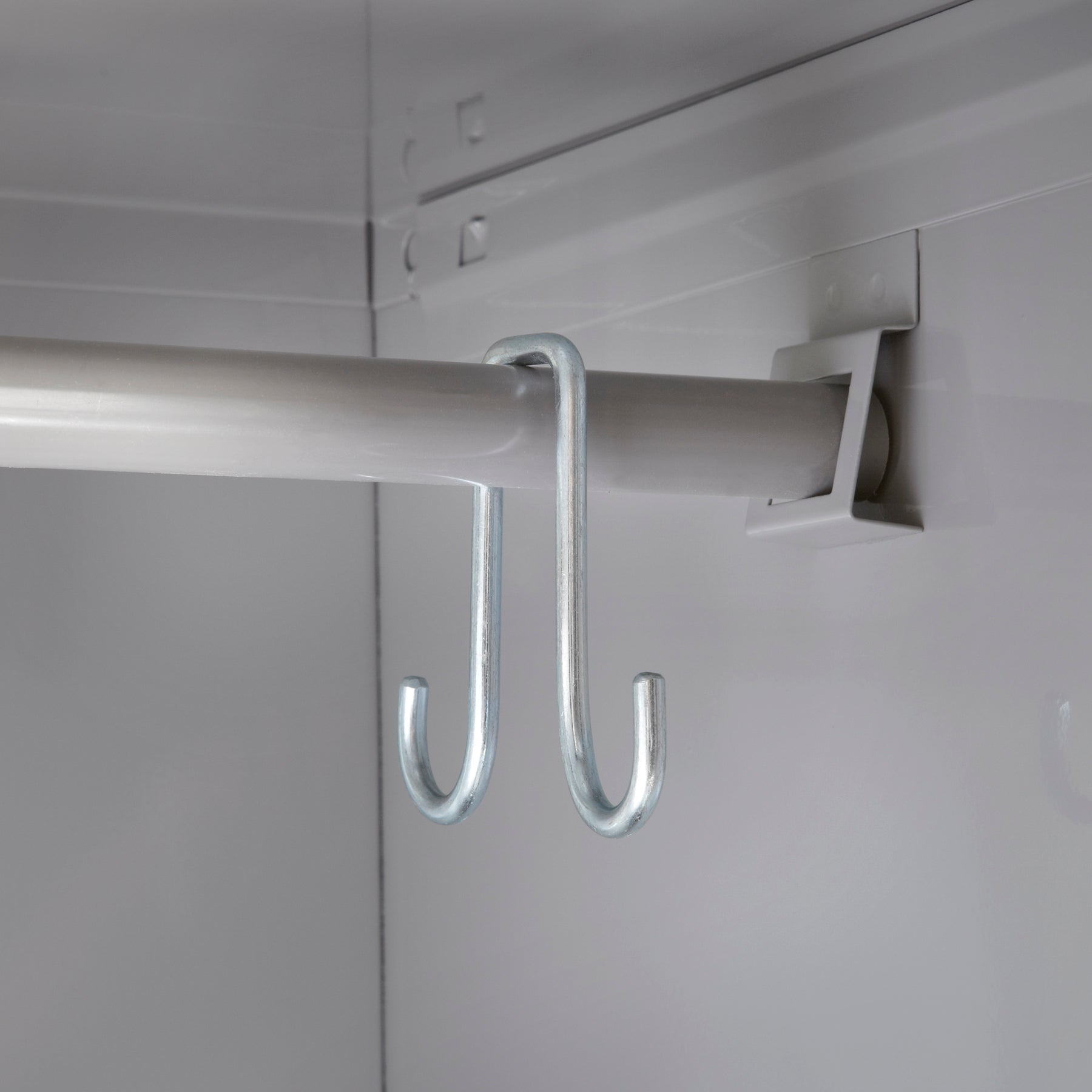 Locker Steel Single Tier Gray
