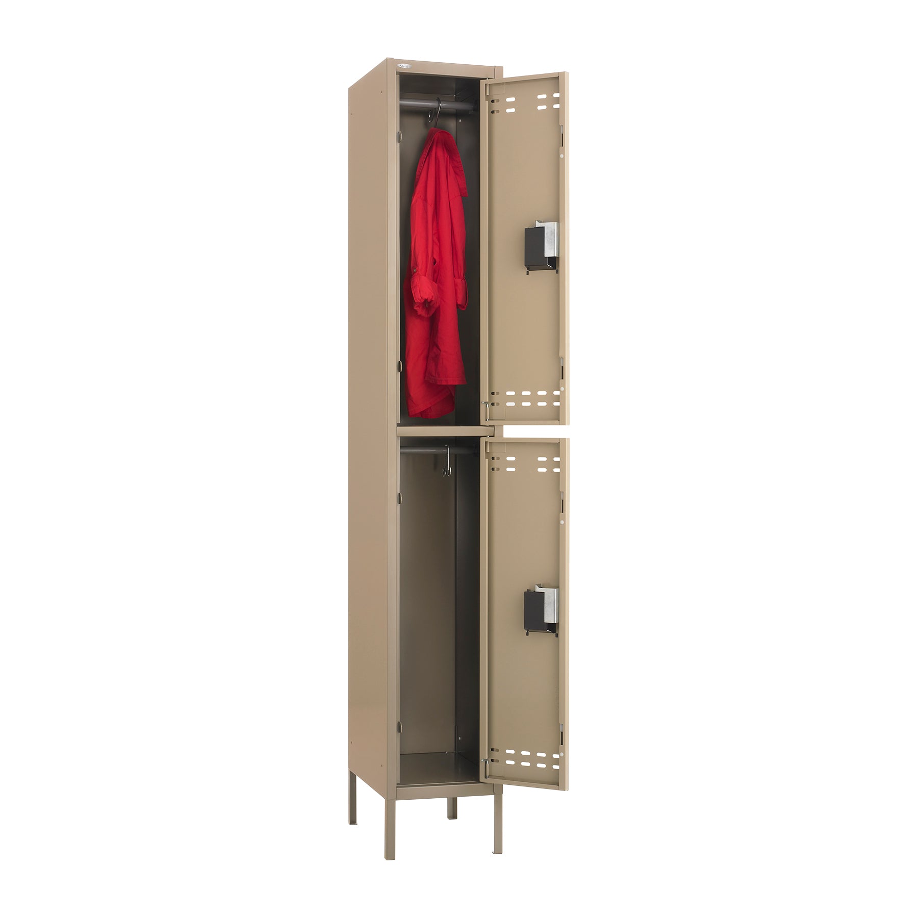 Locker Steel Double Tier Tan